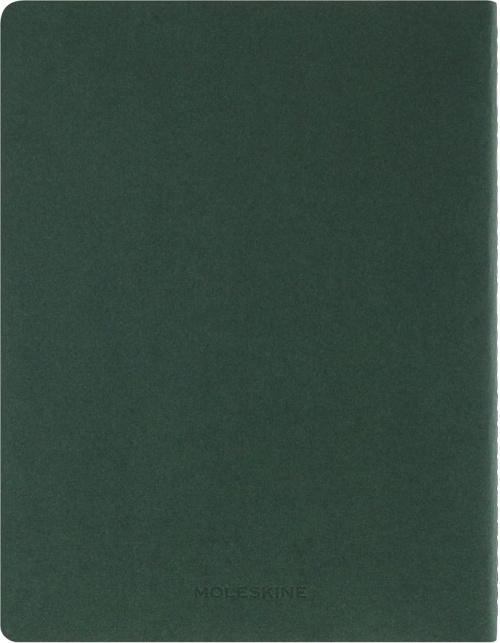 Zeszyt Moleskine Student Cahier XXL (21.6X27.9 cm) w Linie Zielony Mirt (Moleskine Student XXL Ruled Myrtle Green Soft Cover) - 8056999276881